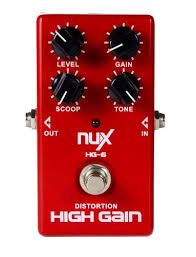 Pedal Nux Hg 6 Higt Gain Distortion