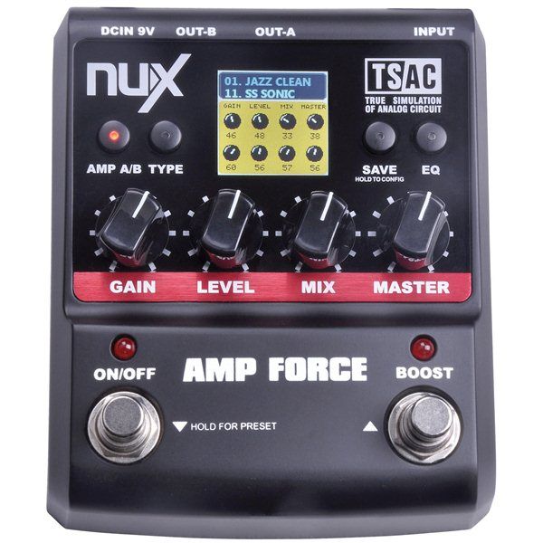 Pedal Nux Amp Force